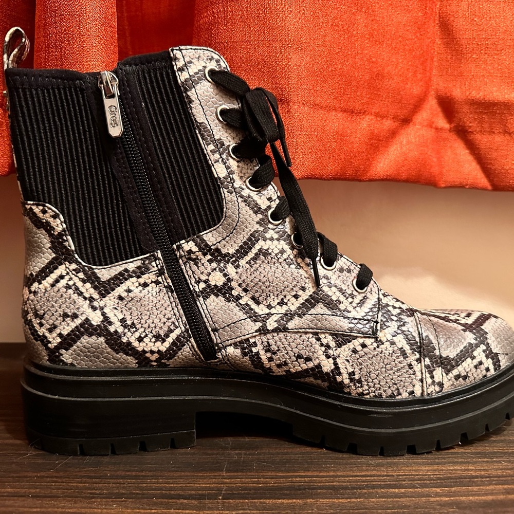 CIRCUS by Sam Edelman Snake Print Bootie